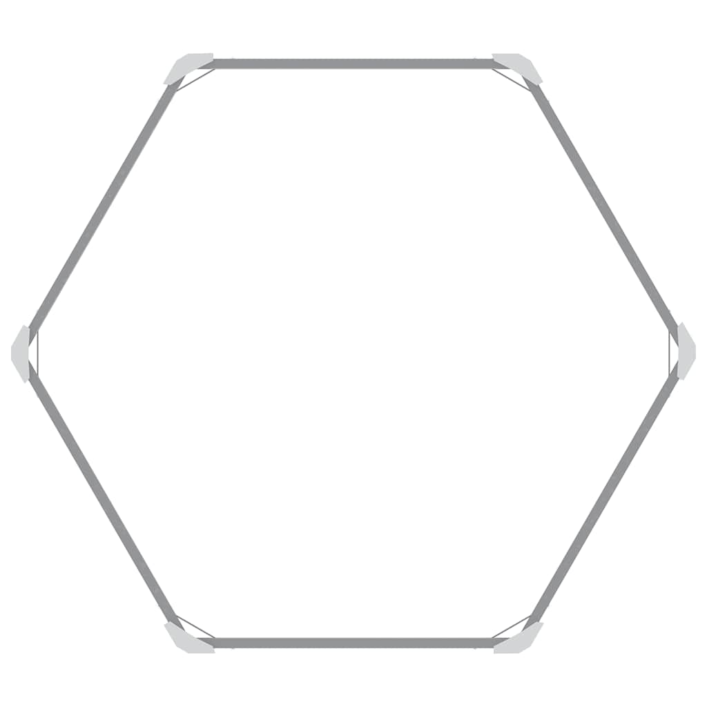 Sodo lovelis, rudas,129x129x77cm, galvanizuotas plienas/aukštas