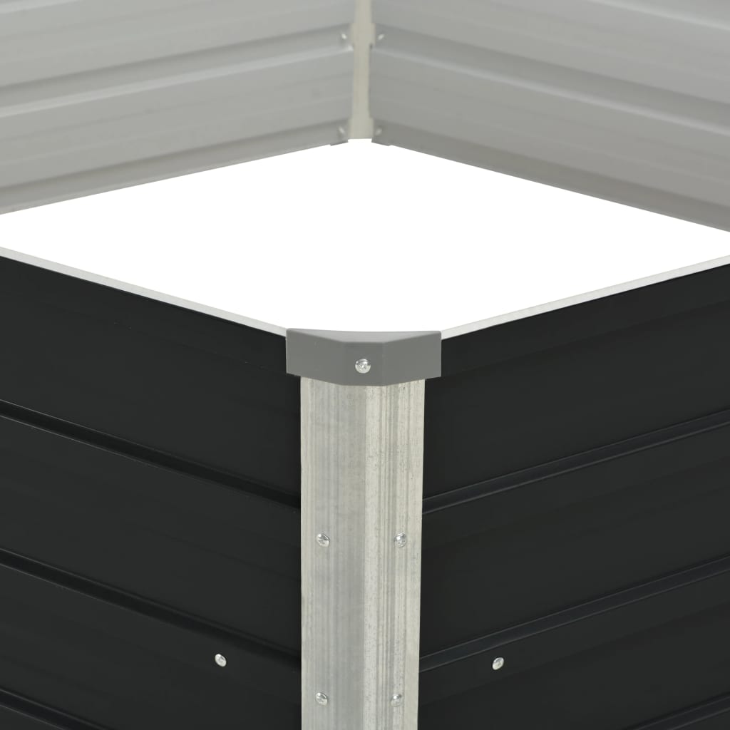 Pakeltas sodo lovelis, antr. sp., 129x129x45cm, galvan. plienas