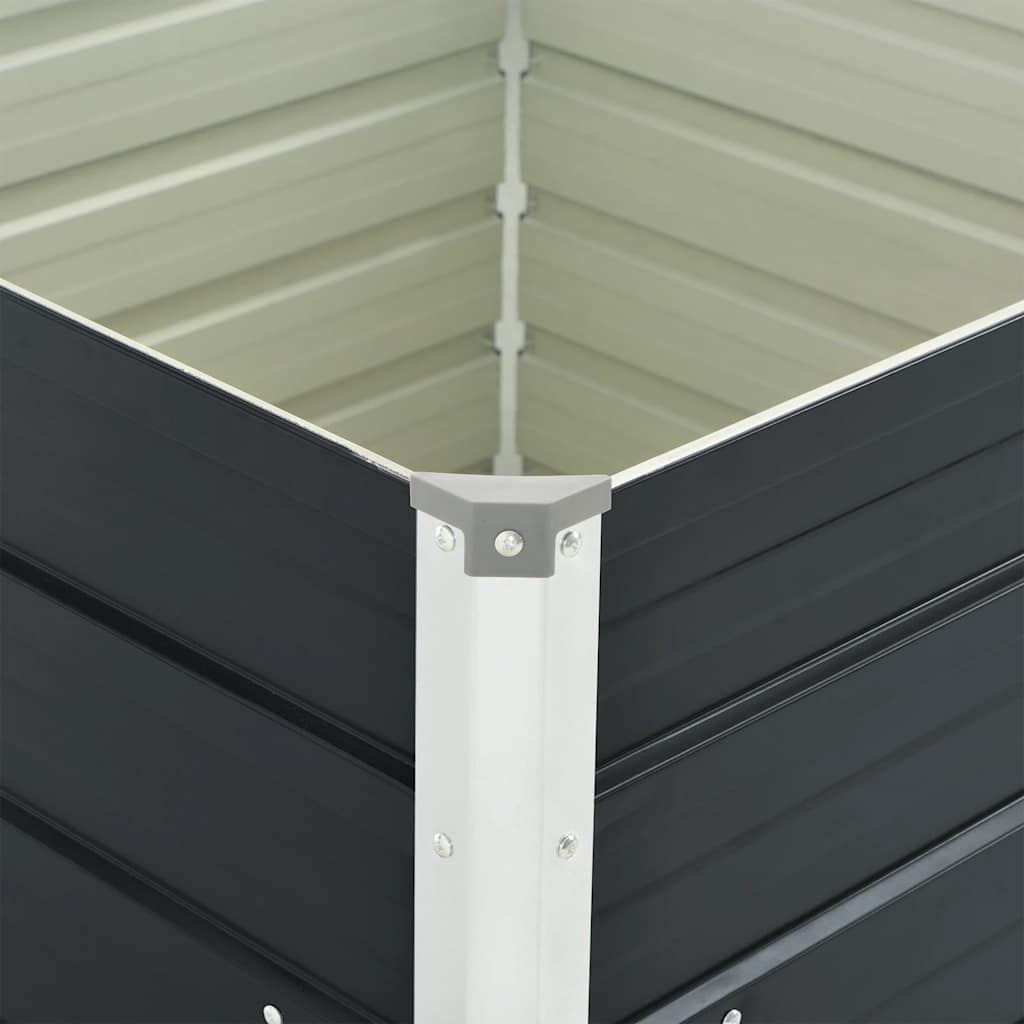 Pakeltas sodo lovelis, antr. sp., 100x100x77cm, galvan. plienas