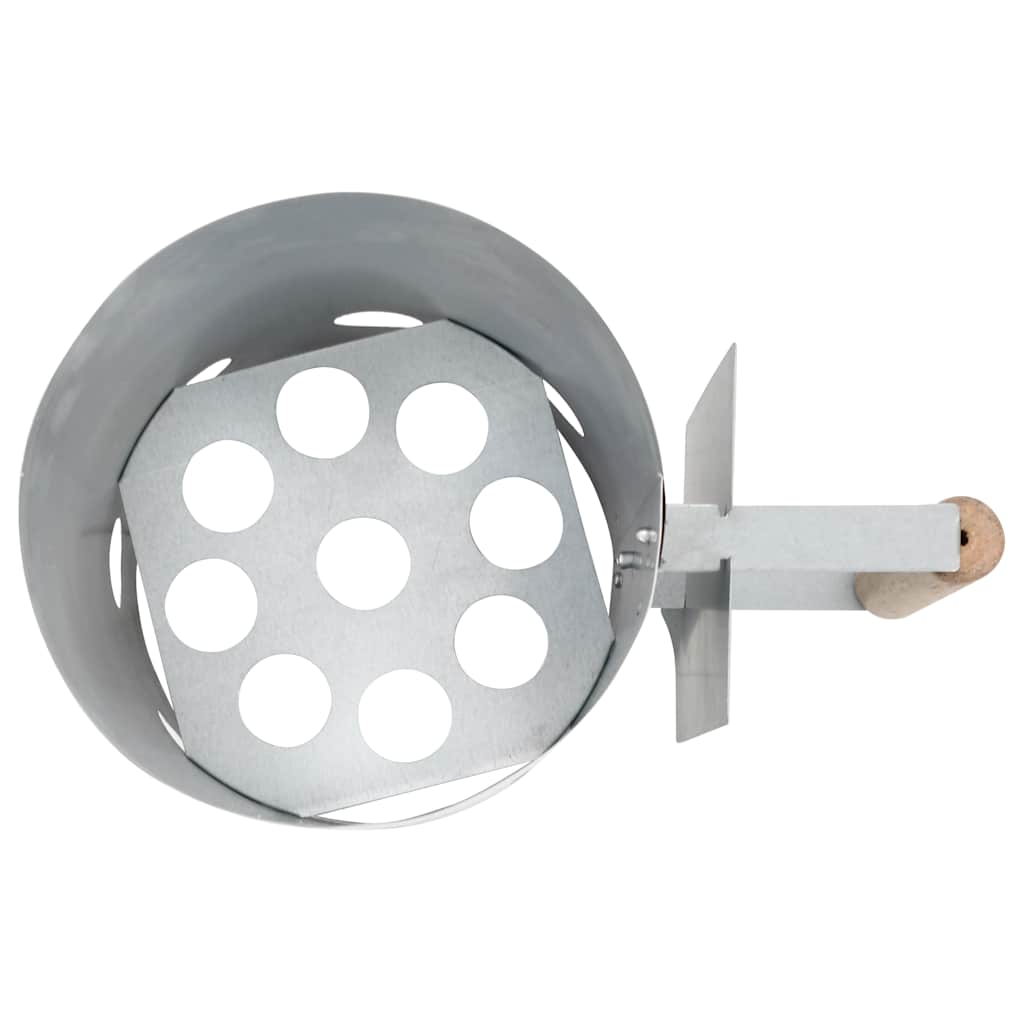 Medžio anglių uždegimo indas, galvanizuotas plienas