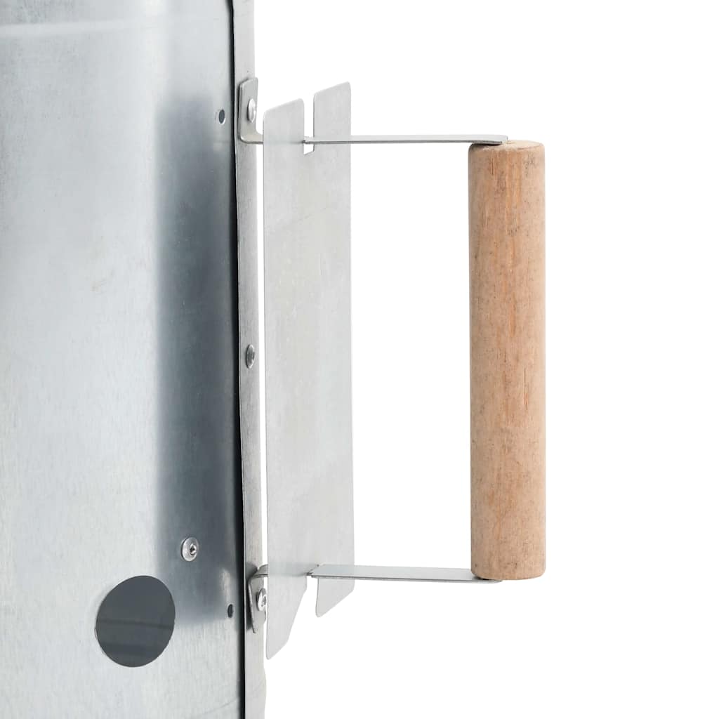 Medžio anglių uždegimo indas, galvanizuotas plienas