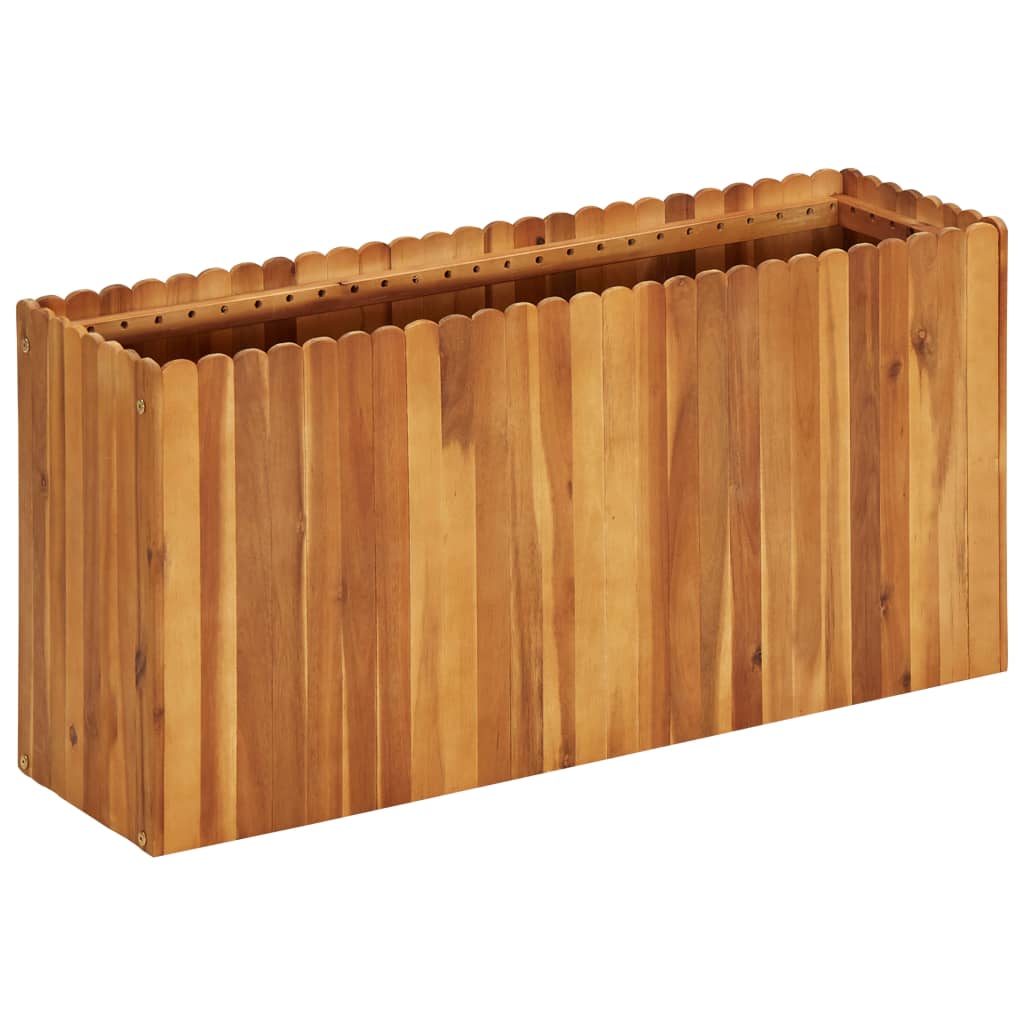 Sodo lovelis, 100x30x50 cm, akacijos masyvas, aukštas