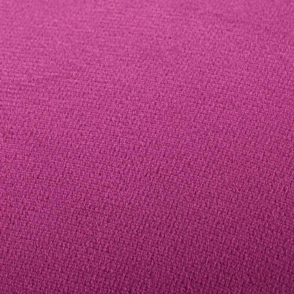 Taburetė, violetinės ir auksinės spalvos, aksomas 28 x 36 cm