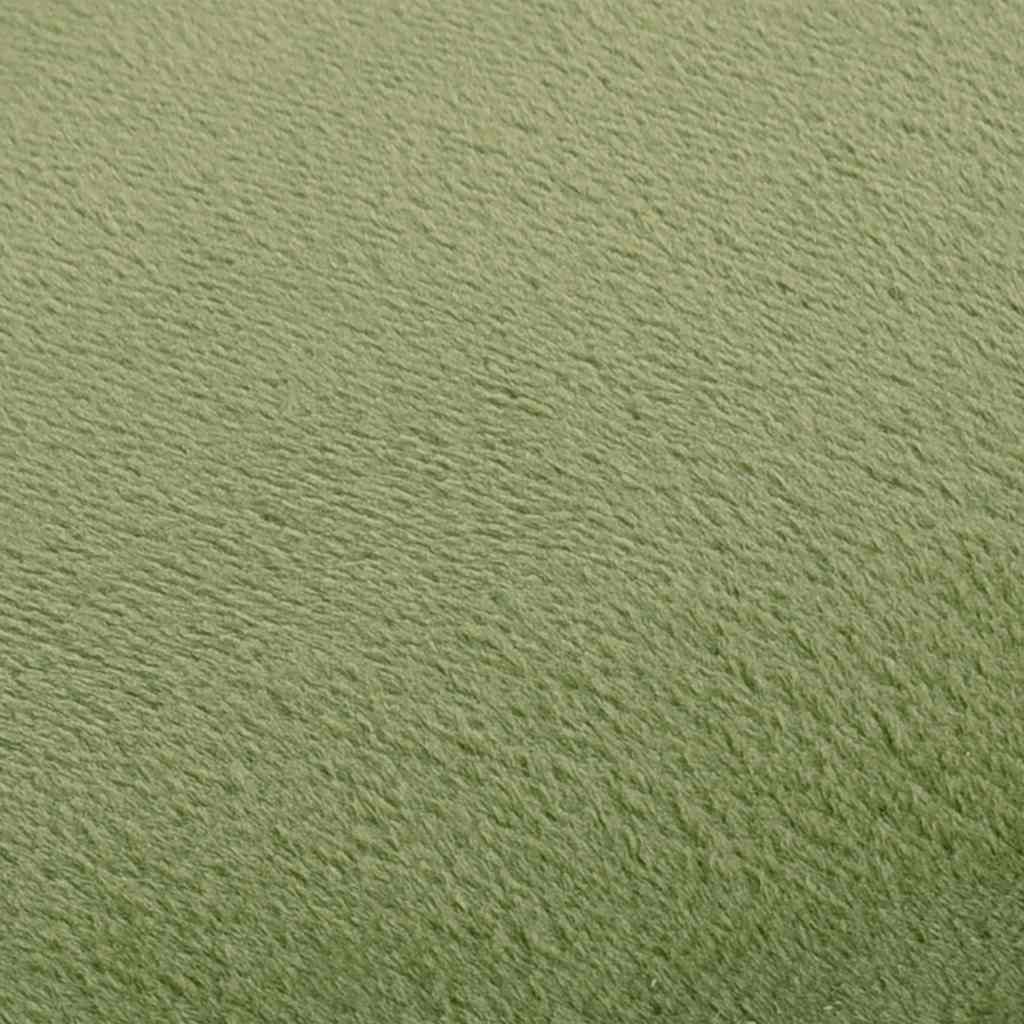 Taburetė, garstyčių žalios ir auksinės spalvos, aksomas 28 x 36 cm