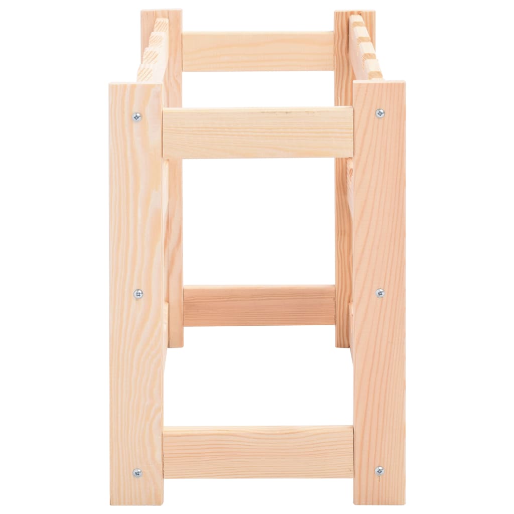 Stovas vynui skirtas 12 butelių, pušies mediena