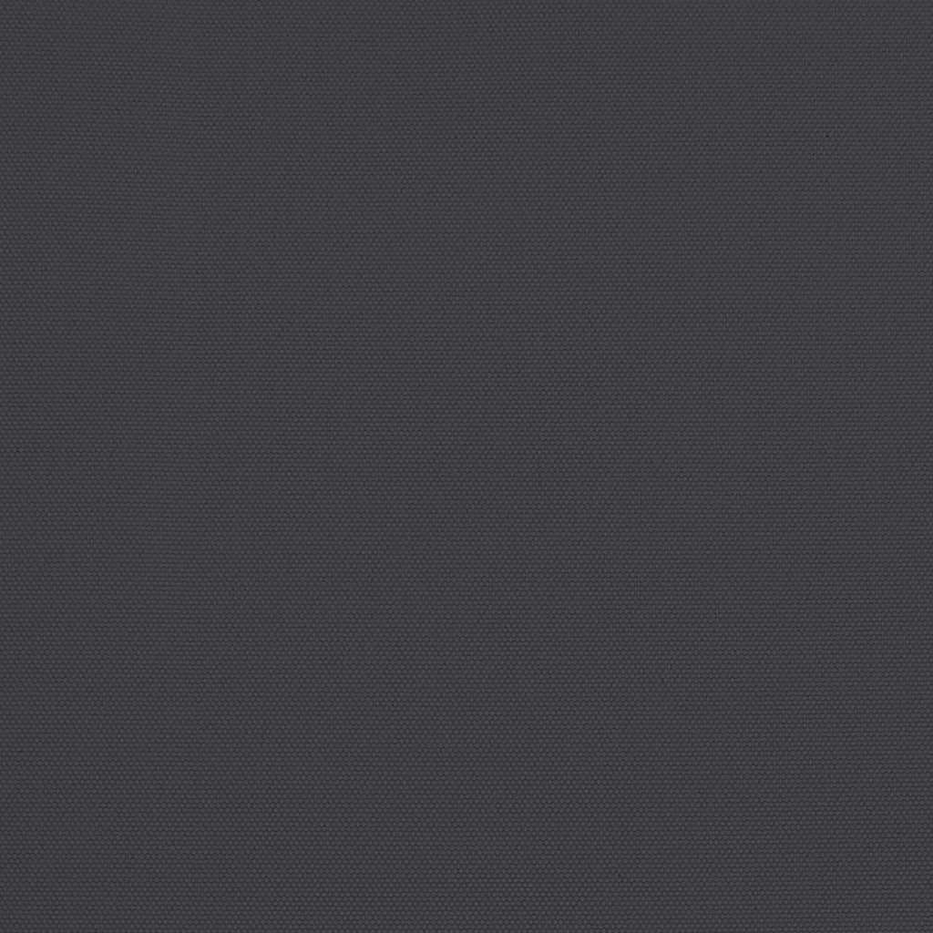 Lauko skėtis nuo saulės su metaliniu stulpu, juodas, 300x200cm