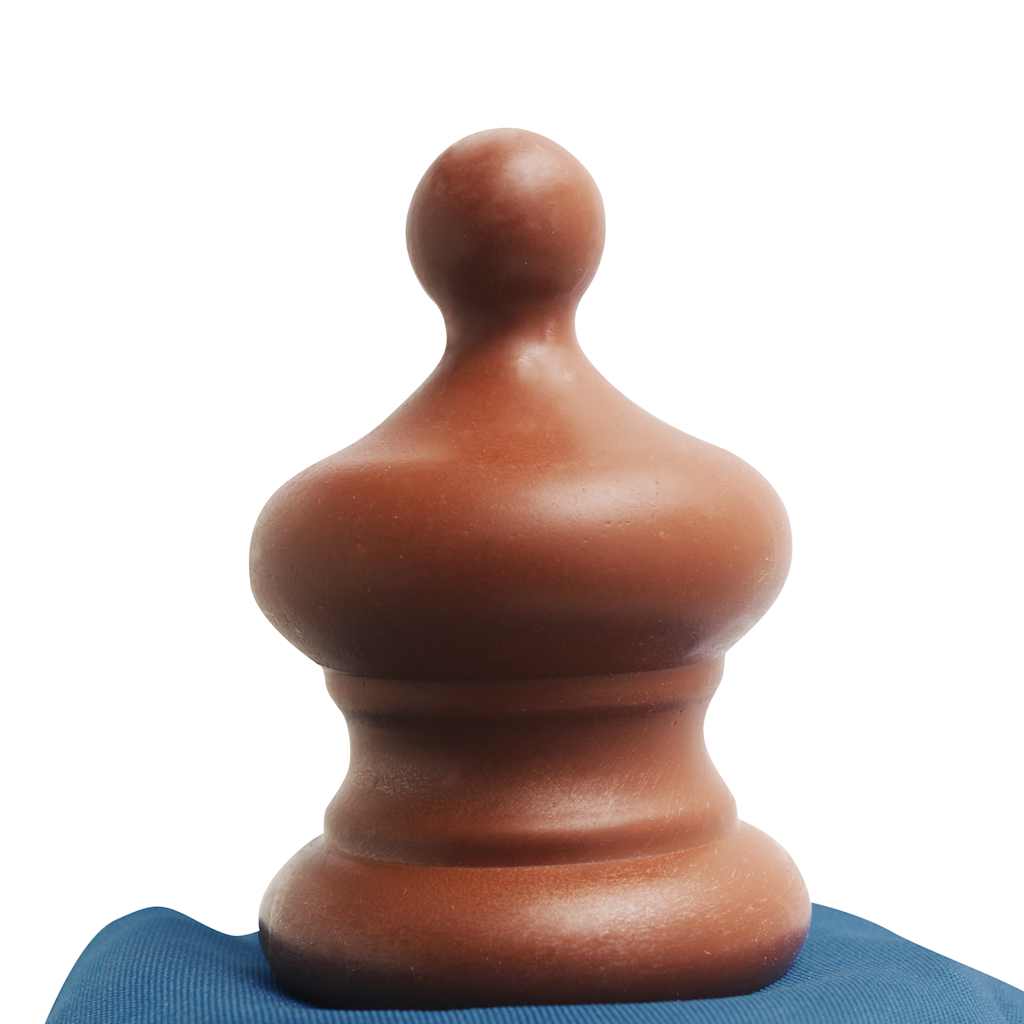 Lauko skėtis nuo saulės su mediniu stulpu, mėlynas, 350cm