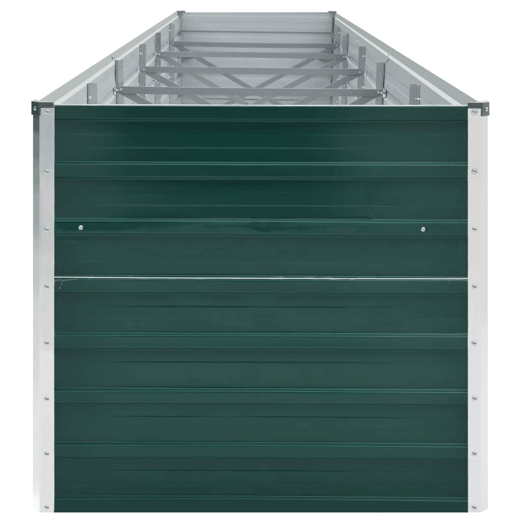 Aukštas lovelis, žalias, 480x80x77cm, galvanizuotas plienas