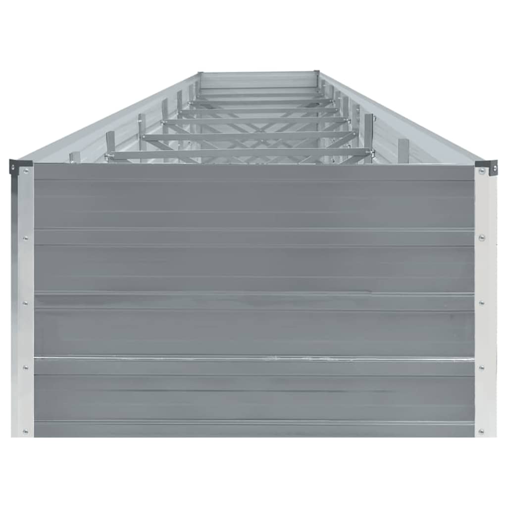 Aukštas lovelis, pilkas, 600x80x45cm, galvanizuotas plienas