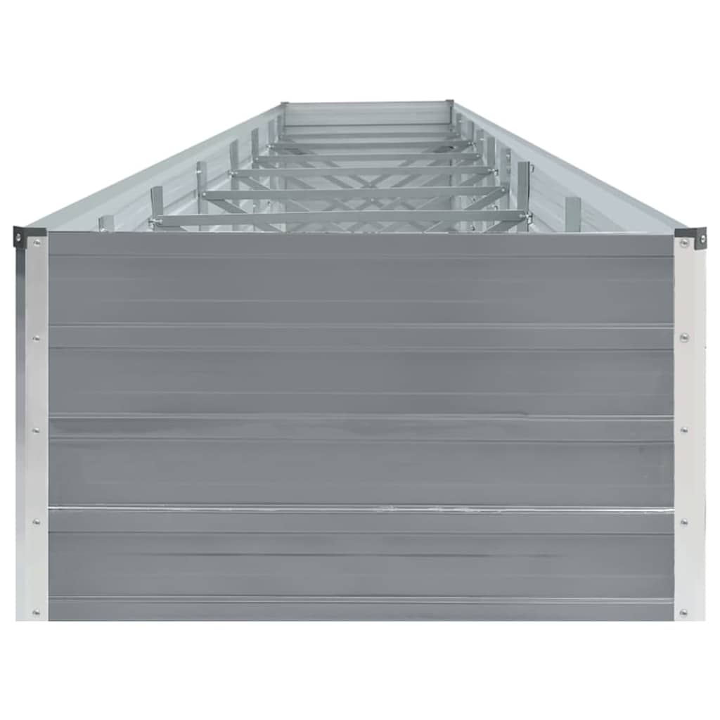 Aukštas lovelis, pilkas, 600x80x45cm, galvanizuotas plienas