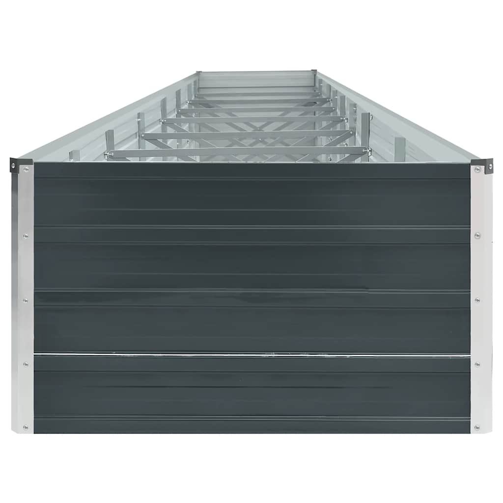 Aukštas lovelis, antracito, 600x80x45cm, galvanizuotas plienas