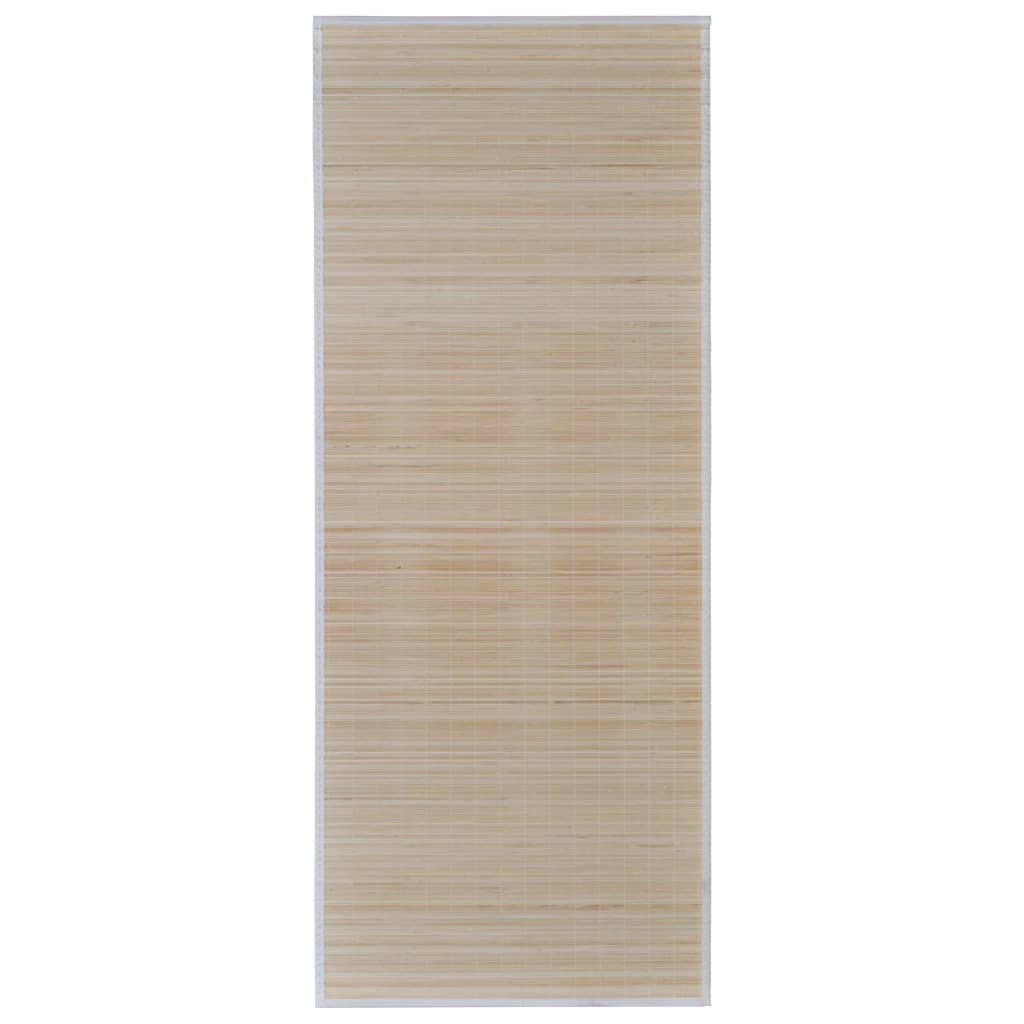 Kilimai, 4vnt., 120x180cm, natūralus bambukas, stačiakampiai