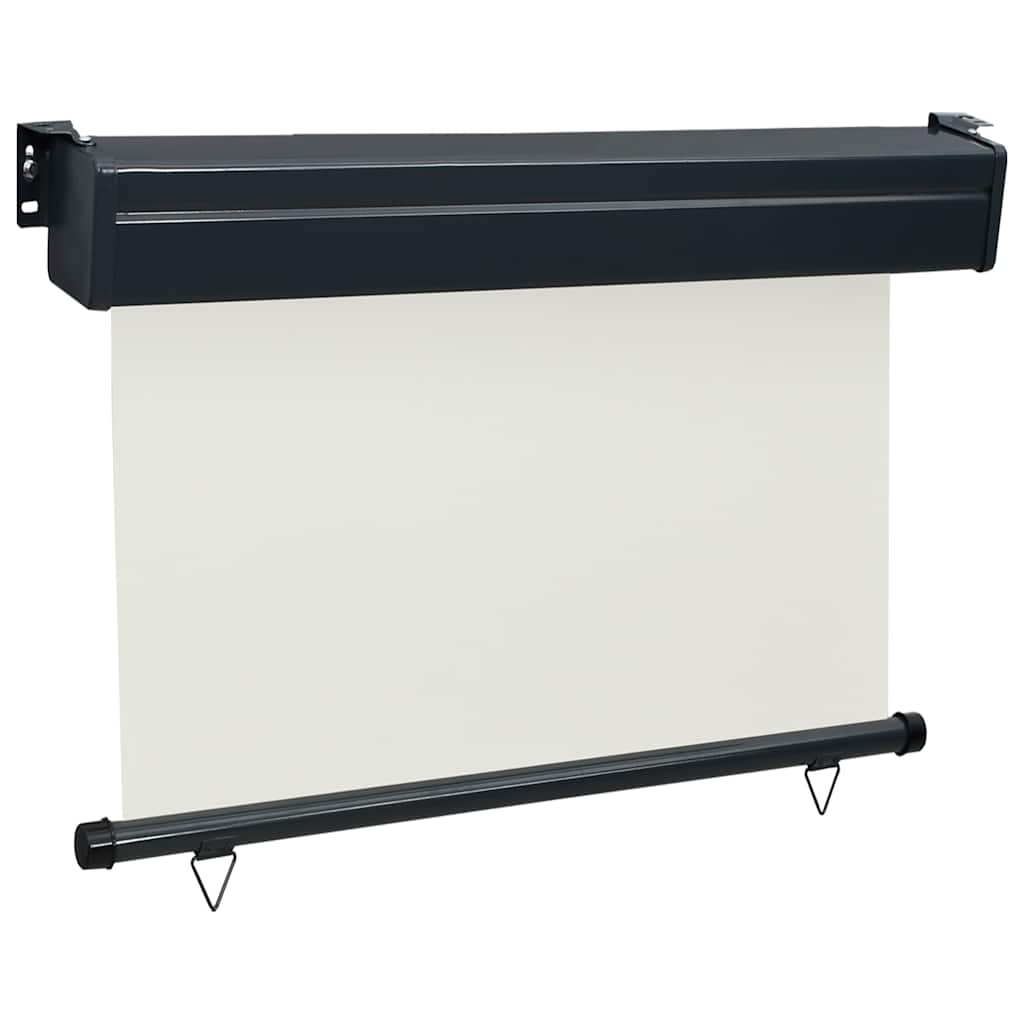 Šoninė balkono markizė, kreminė, 80x250cm