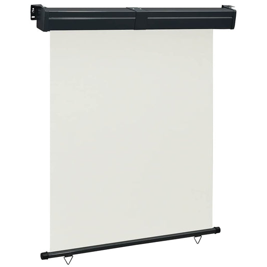 Šoninė balkono markizė, kreminė, 145x250 cm