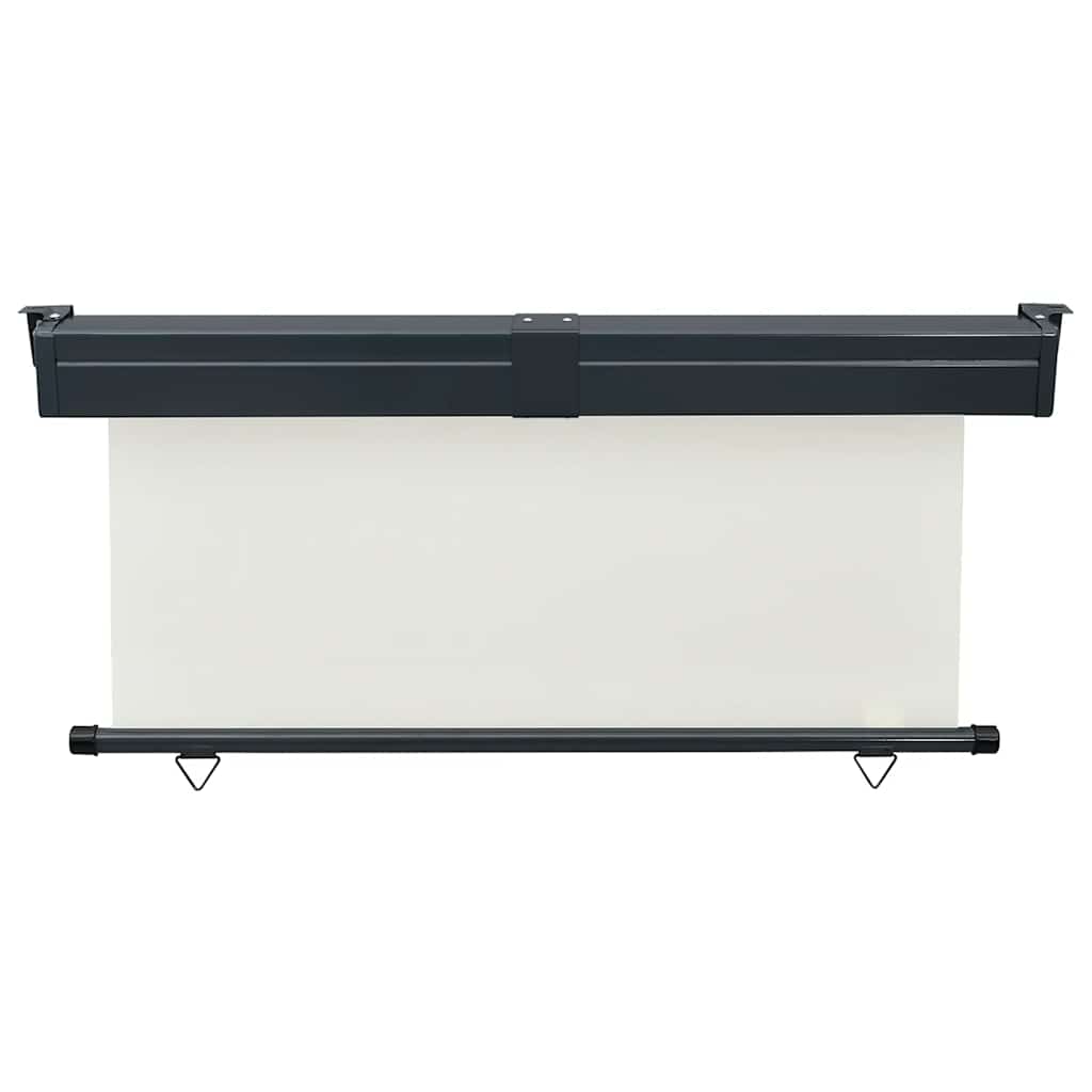 Šoninė balkono markizė, kreminė, 175x250 cm