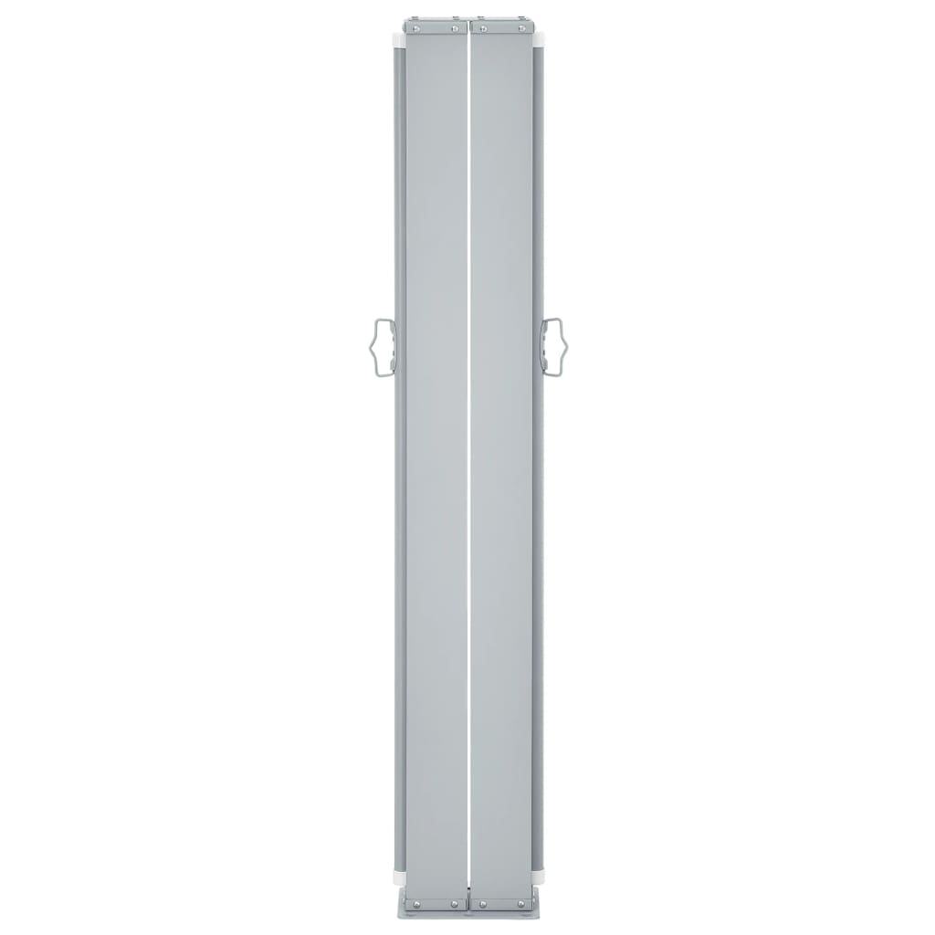 Ištraukiama šoninė pertvara, juodos spalvos, 100x1000cm