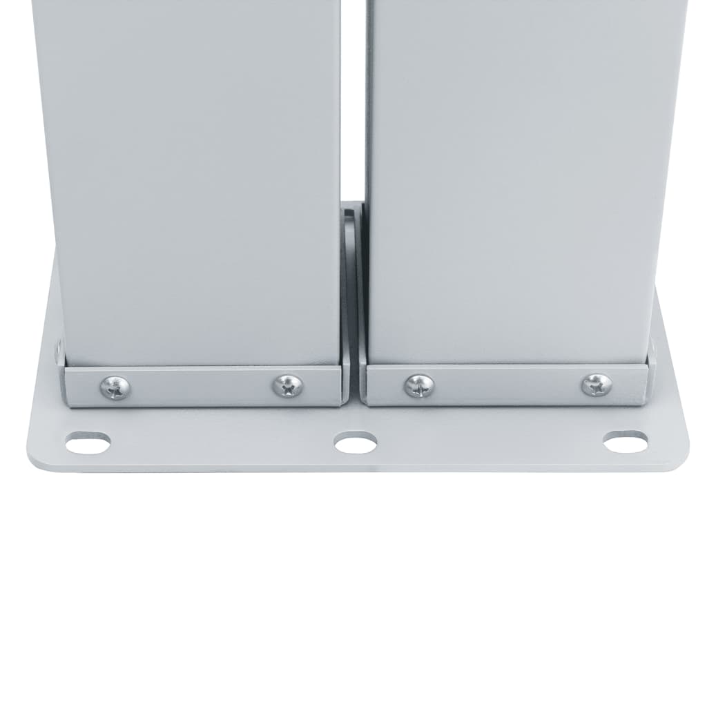 Ištraukiama šoninė pertvara, juodos spalvos, 100x1000cm