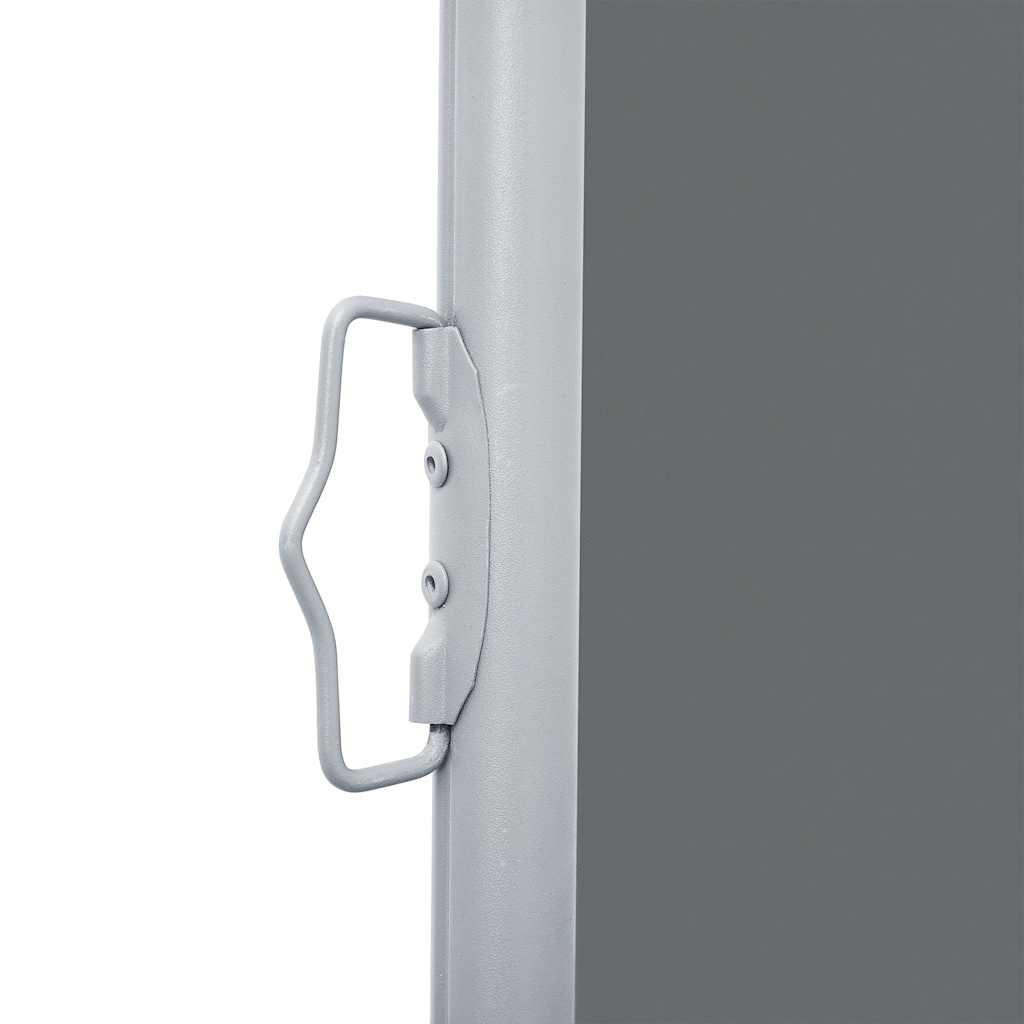 Ištraukiama šoninė pertvara, antracito spalvos, 120x1000cm