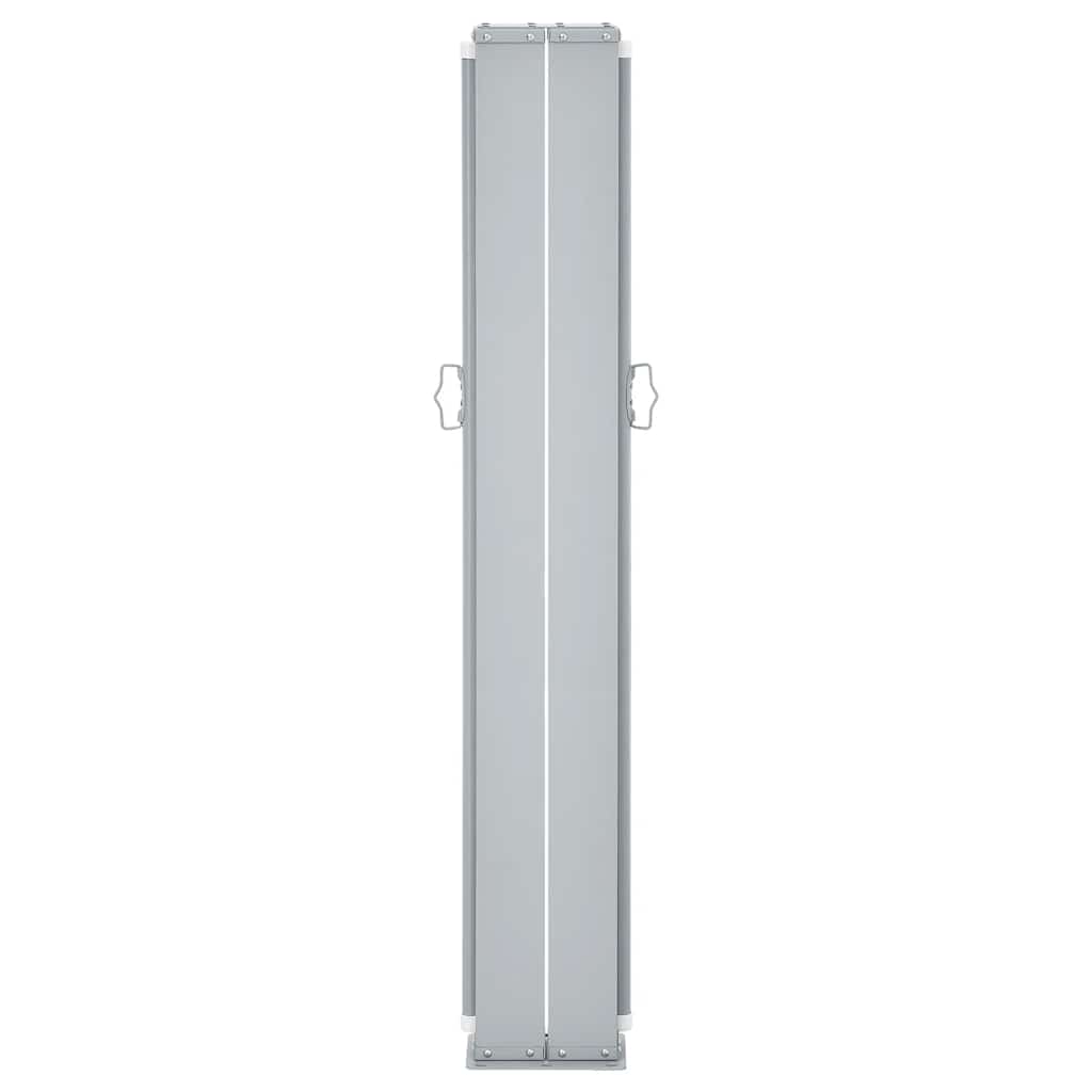 Ištraukiama šoninė pertvara, mėlynos spalvos, 140x1000cm