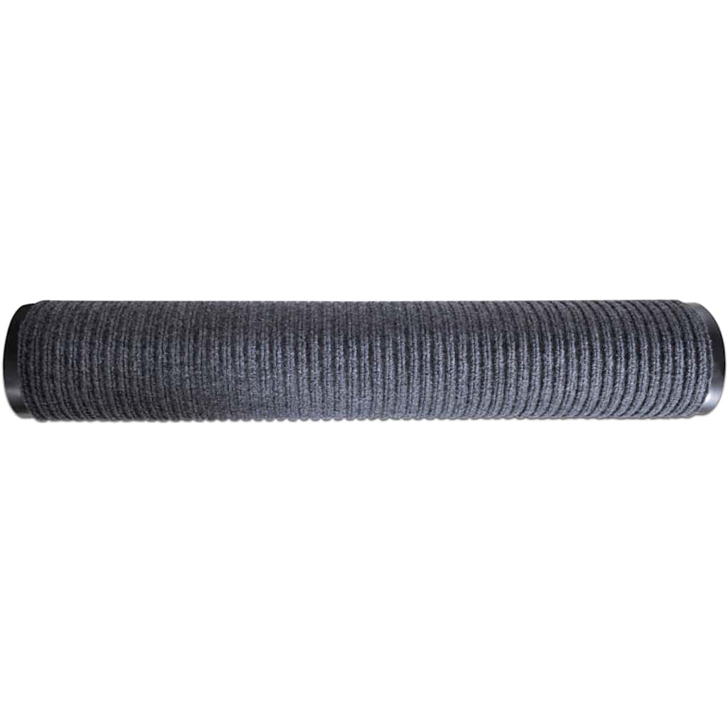 Durų kilimėlis, pilkos spalvos, 117x220cm, PVC
