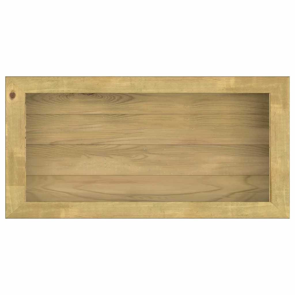 Lovelis, 100x50x50cm, impregnuota pušies mediena