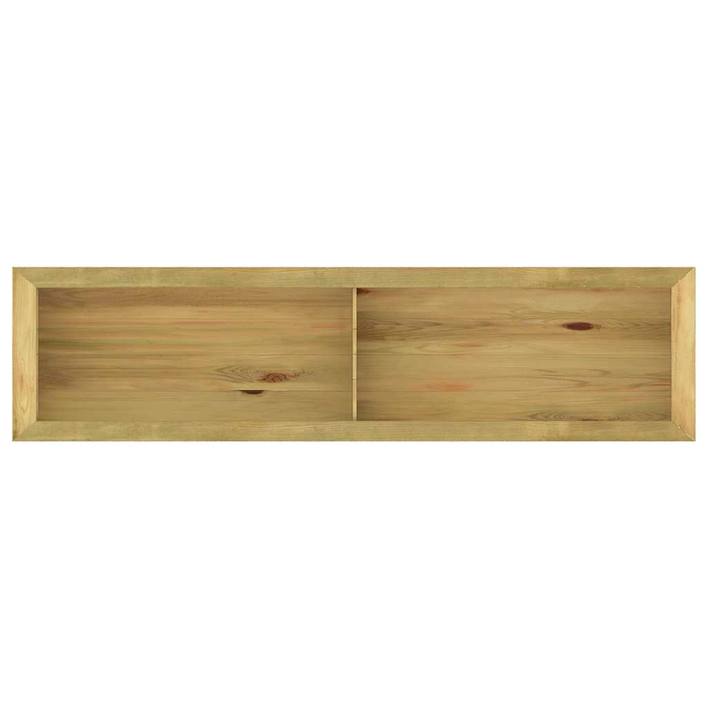 Lovelis, 196x50x50cm, impregnuota pušies mediena