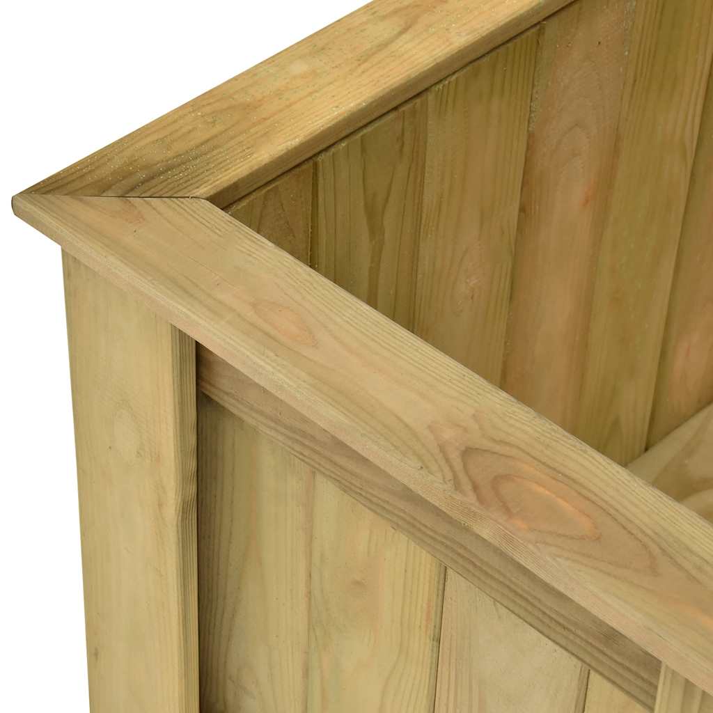 Lovelis, 196x100x50cm, impregnuota pušies mediena