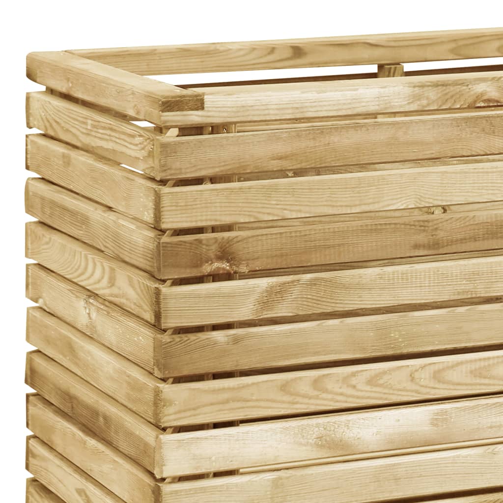 Vazonas gėlėms, 100x50x100cm, impregnuota pušies mediena