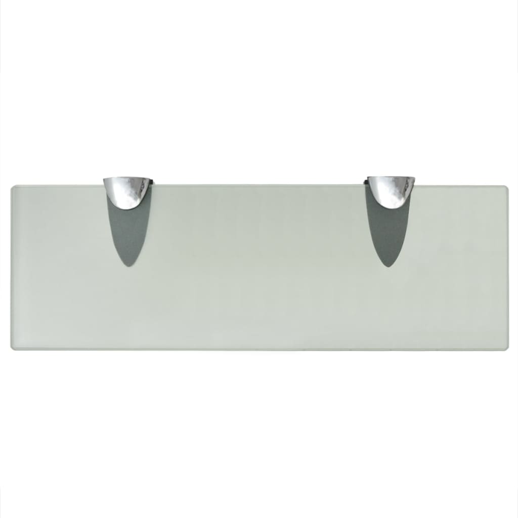 Pakabinamos lentynos, 2vnt., 30x10cm, stiklas, 8mm (243770x2)