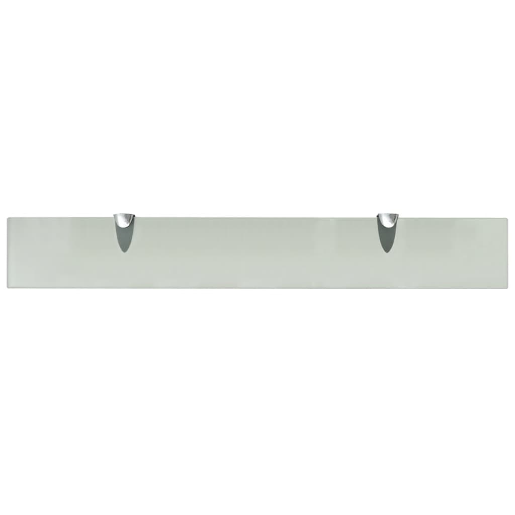 Pakabinamos lentynos, 2vnt., 70x10cm, stiklas, 8mm (243774x2)