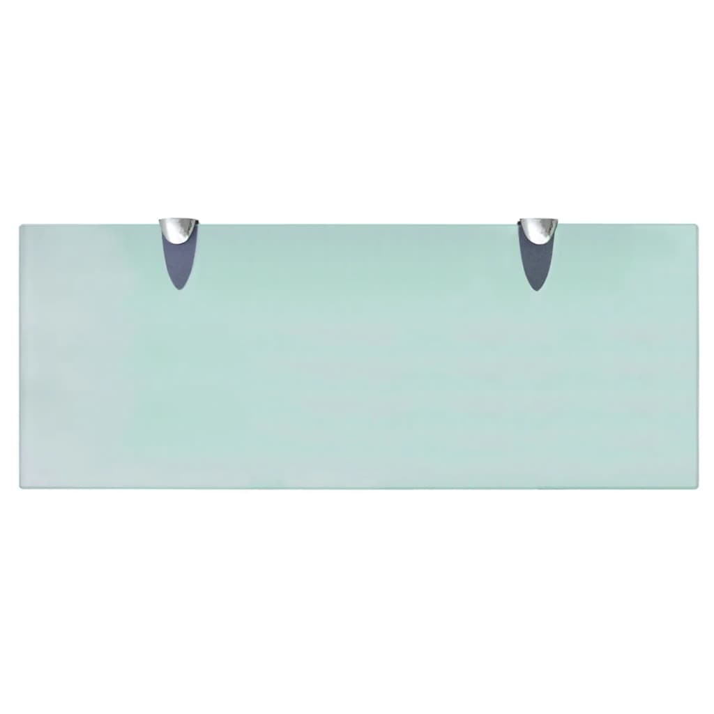 Pakabinamos lentynos, 2vnt., 50x20cm, stiklas, 8mm (243780x2)