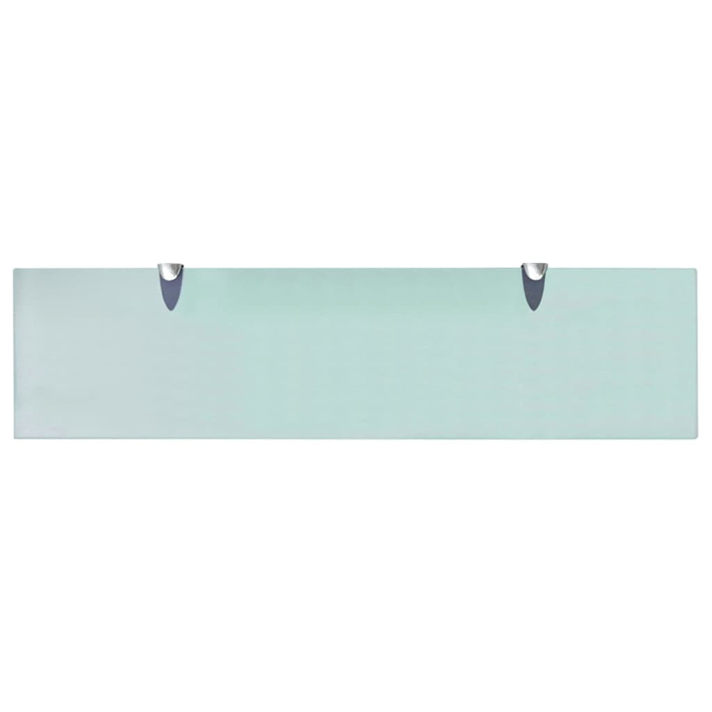 Pakabinamos lentynos, 2vnt., 80x20cm, stiklas, 8mm (243783x2)