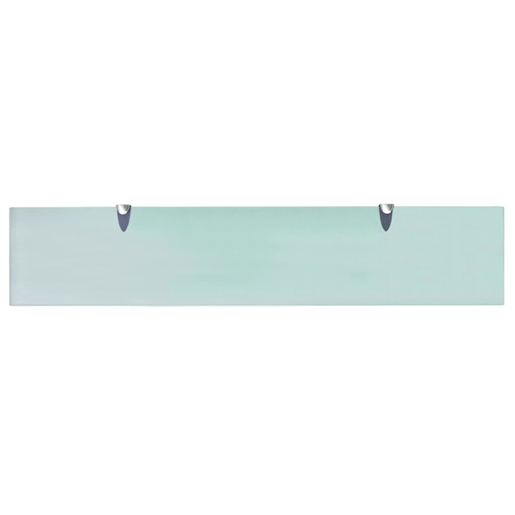 Pakabinamos lentynos, 2vnt., 100x20cm, stiklas, 8mm (243785x2)