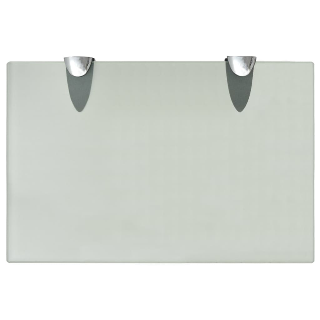 Pakabinamos lentynos, 2vnt., 30x20cm, stiklas, 8mm (243794x2)