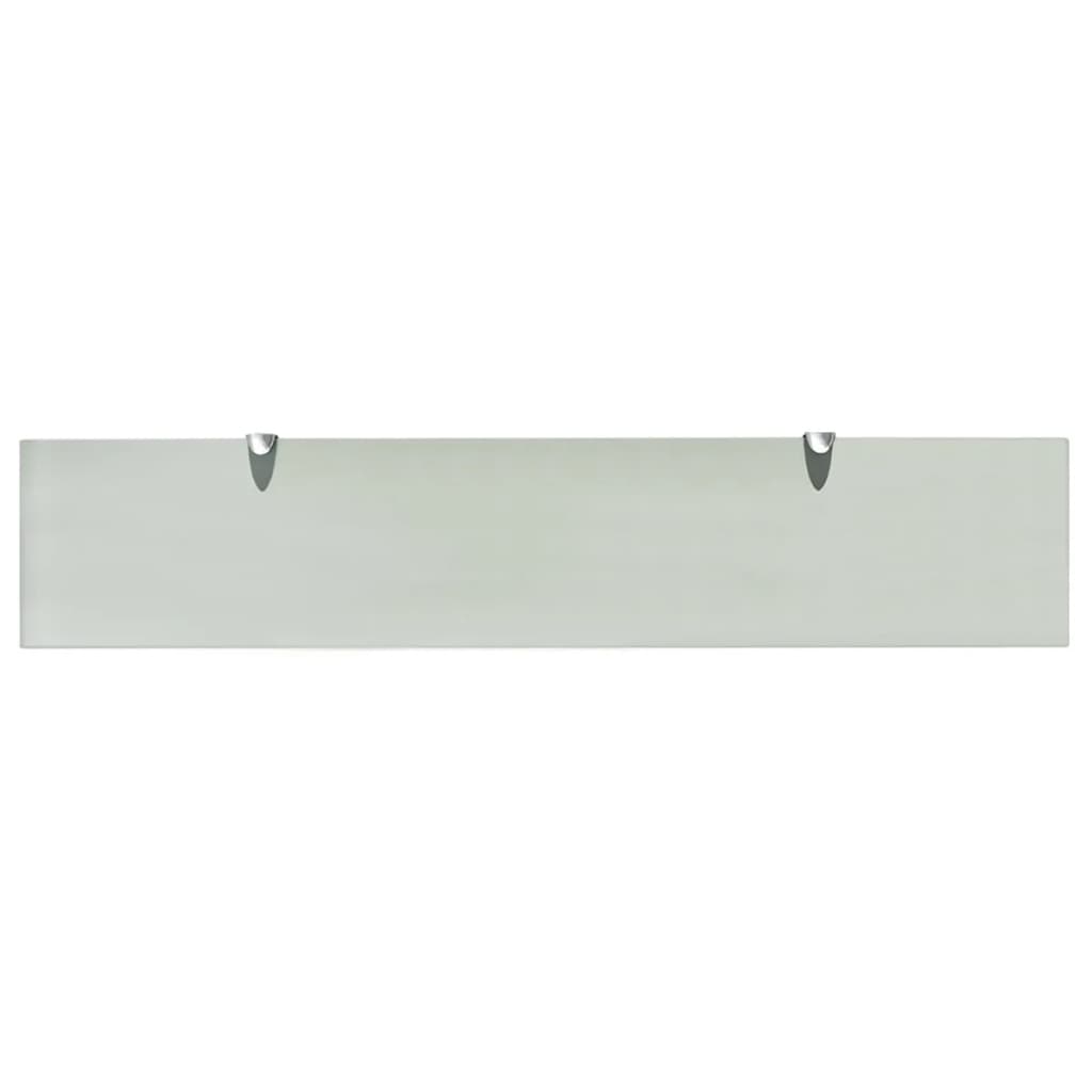 Pakabinamos lentynos, 2vnt., 100x20cm, stiklas, 8mm (243801x2)