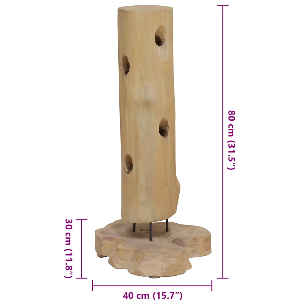 Stovas vynui skirtas 8 buteliams, 40x30x80cm, tikmedžio masyvas