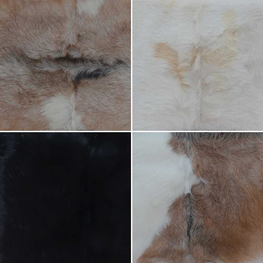 Sulankstoma taburetė, ožkos odos ir tikmedžio medienos masyvas