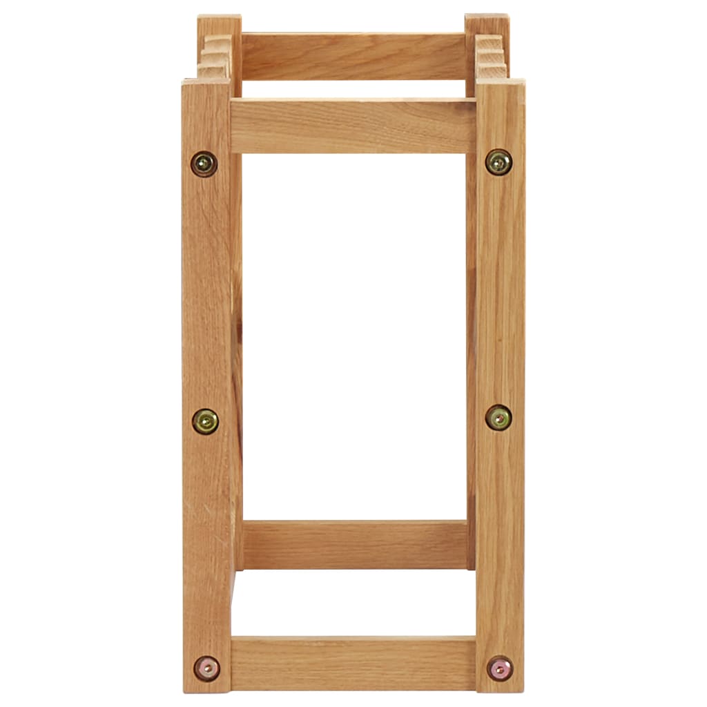 Stovas vynui skirtas 12 butelių, 47x21x36cm, ąžuolo masyvas