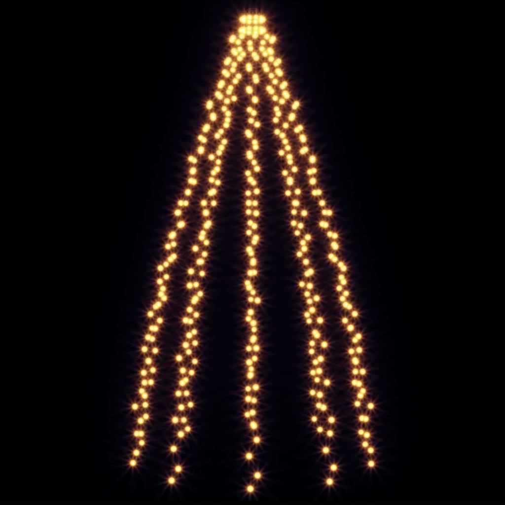 Kalėdinė girlianda eglutei-tinklas su 400 LED lempučių, 400cm