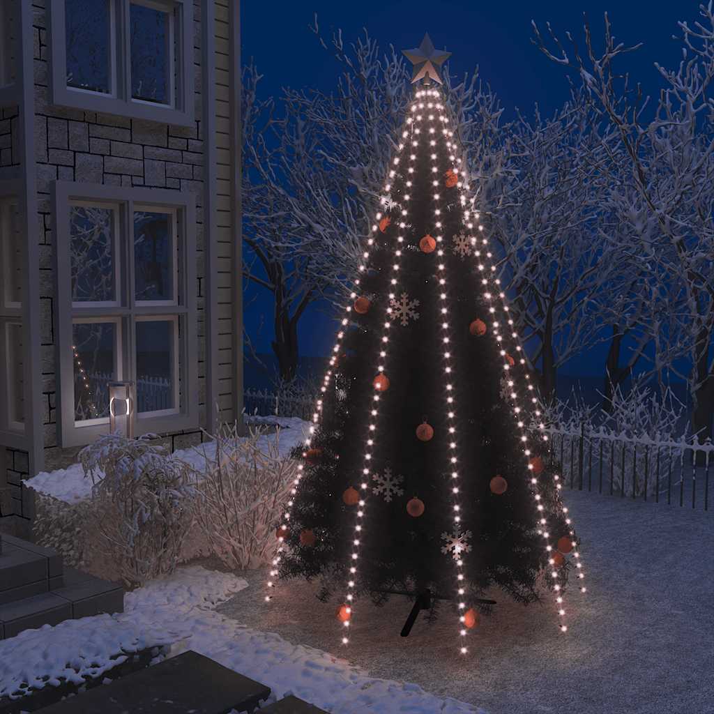 Kalėdinė girlianda eglutei-tinklas su 400 LED lempučių, 400cm