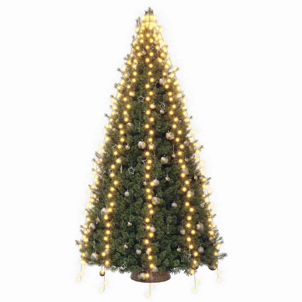 Kalėdinė girlianda eglutei-tinklas su 500 LED lempučių, 500cm