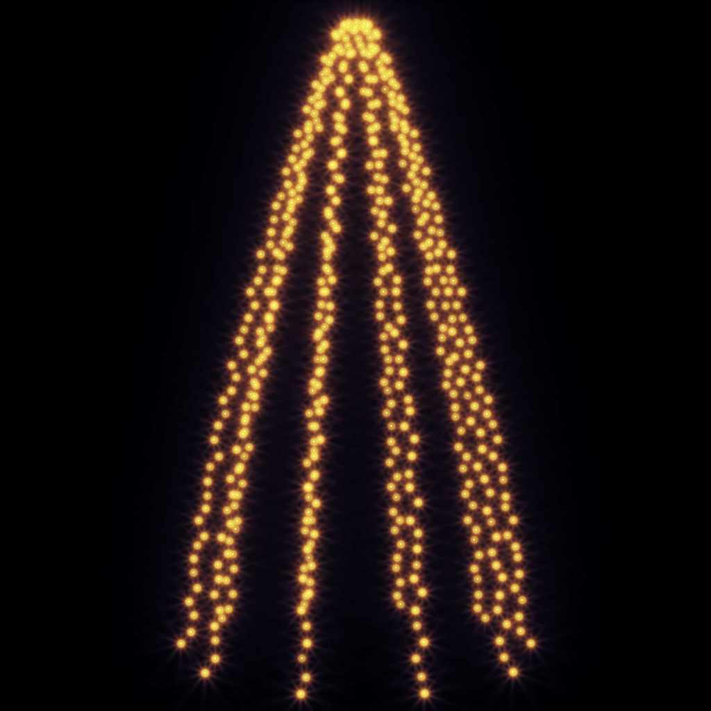Kalėdinė girlianda eglutei-tinklas su 500 LED lempučių, 500cm