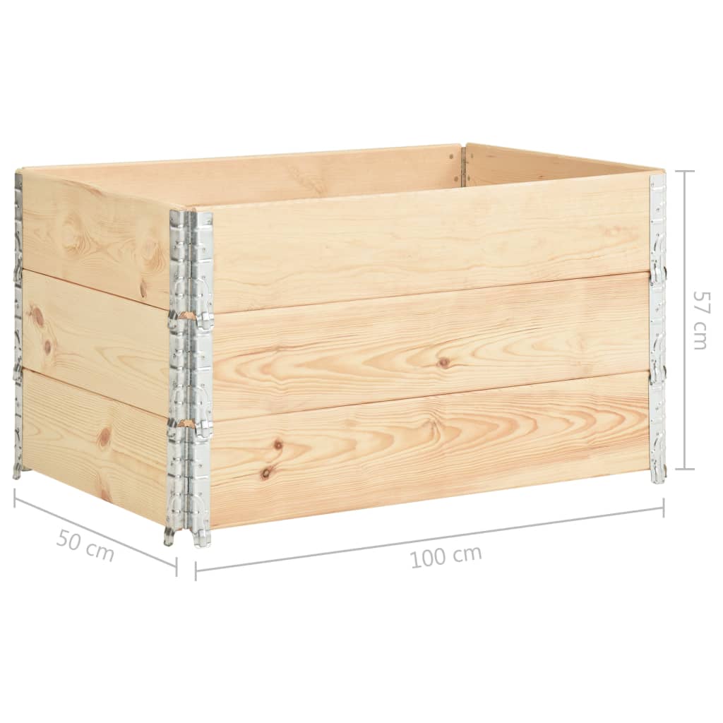 Aukšti loveliai, 3vnt., 50x100cm, pušies medienos masyvas