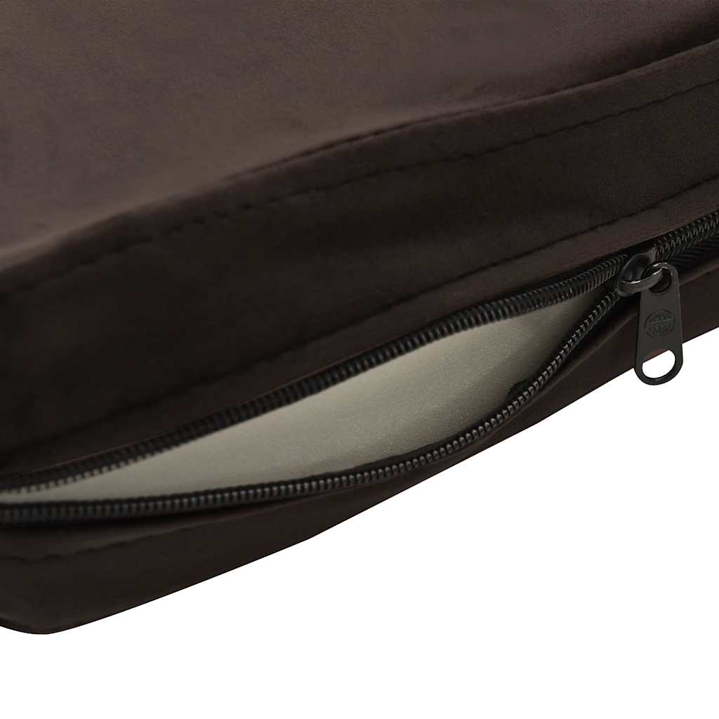 Lova šunims, rudos spalvos, 72x45x30cm, pliušas