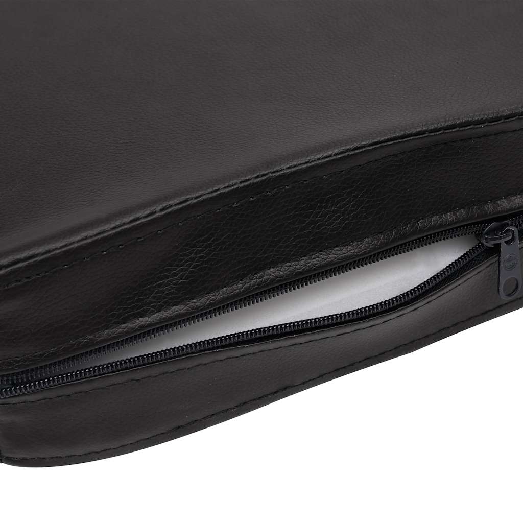 Lova šunims, juodos spalvos, 80x50x40cm, dirbtinė oda