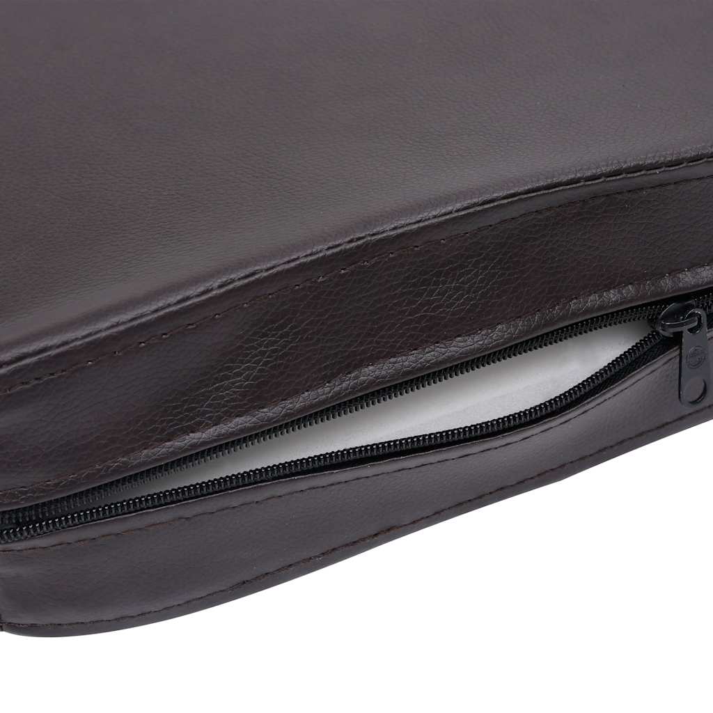 Lova šunims, rudos spalvos, 80x50x40cm, dirbtinė oda