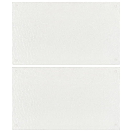 Pjaustymo lentelės, 2vnt., grūdintas stiklas, su burbuliukais