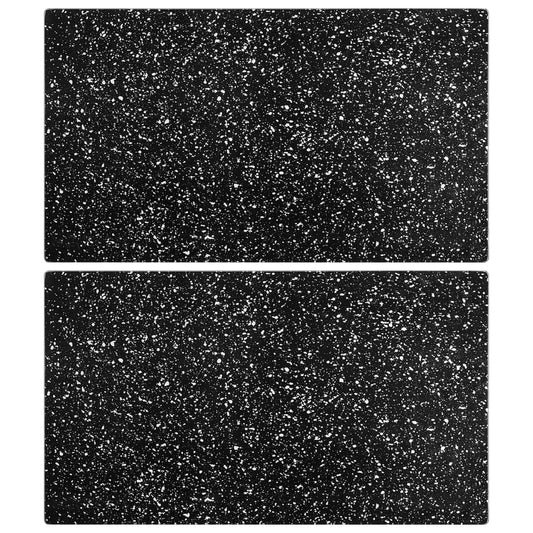 Pjaustymo lentelės, 2vnt., grūdintas stiklas, granito raštų