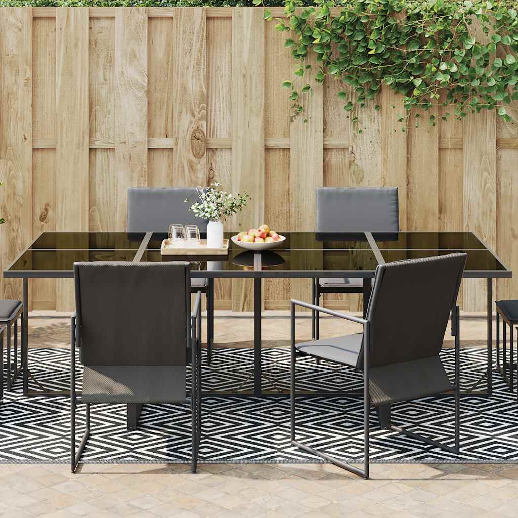 Lauko kilimas, ARAKIL baltos ir juodos spalvos, 190x290cm, PP