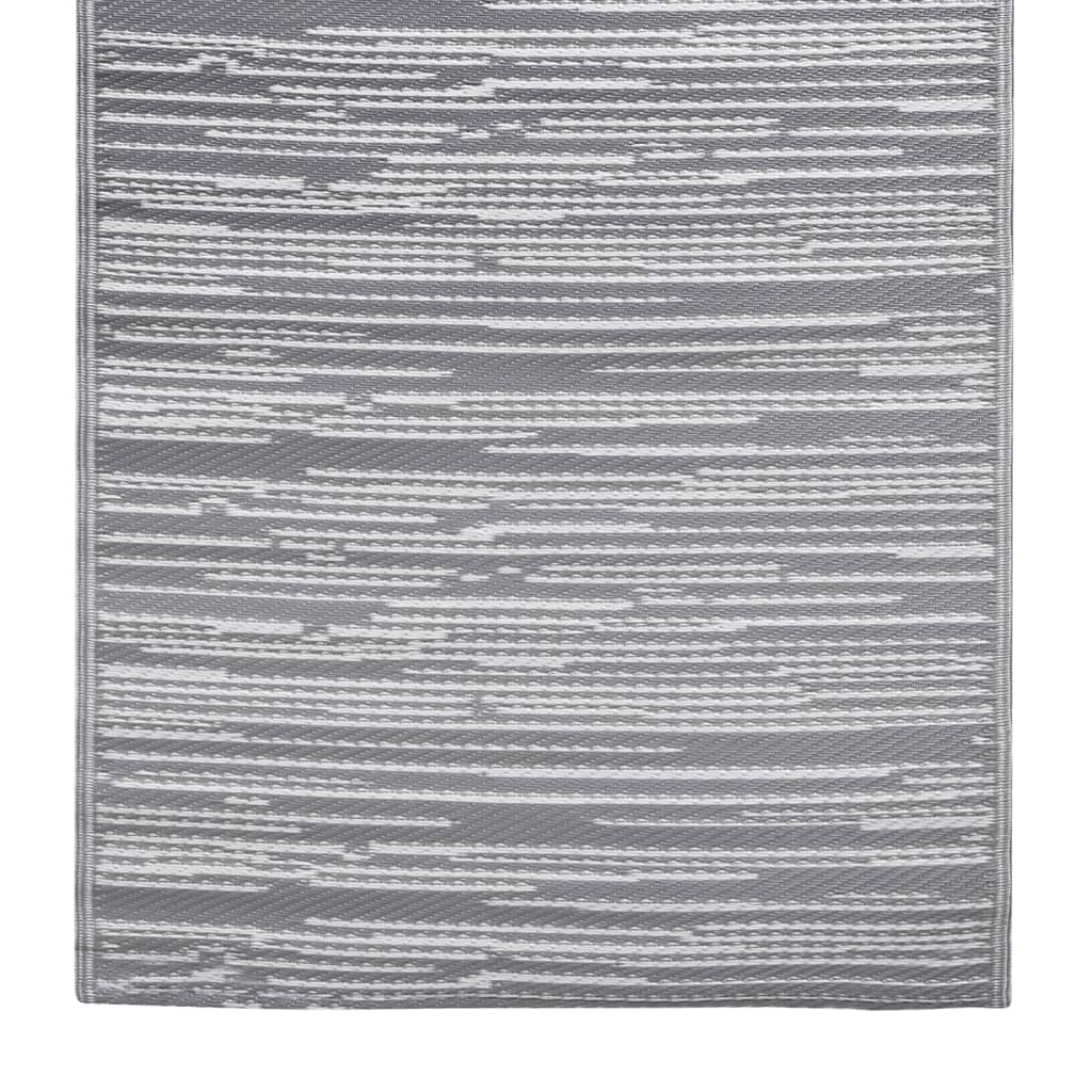 Lauko kilimas, ARAKIL pilkos spalvos, 160x230cm, PP